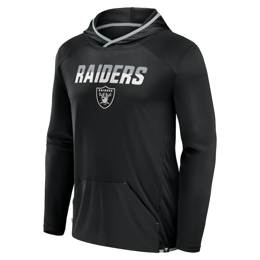 Las Vegas Raiders Transitional Defender Hoodie Long Sleeve T-Shirt | NFL Online