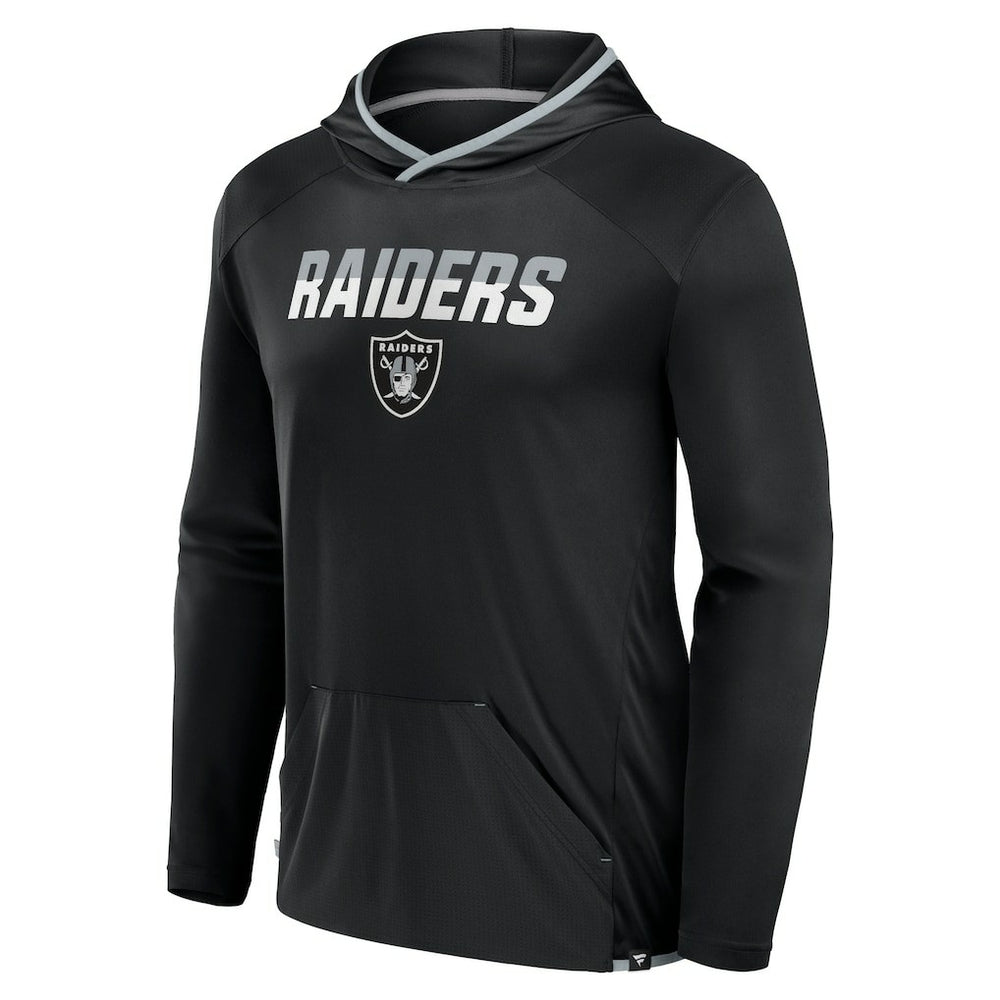 Las Vegas Raiders Transitional Defender Hoodie Long Sleeve T-Shirt | NFL Online