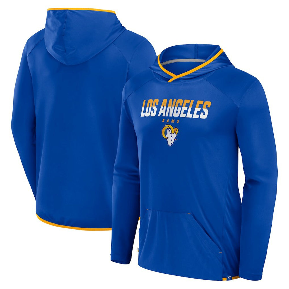 Los Angeles Rams Transitional Defender Hoodie Long Sleeve T-Shirt | NFL Outlet