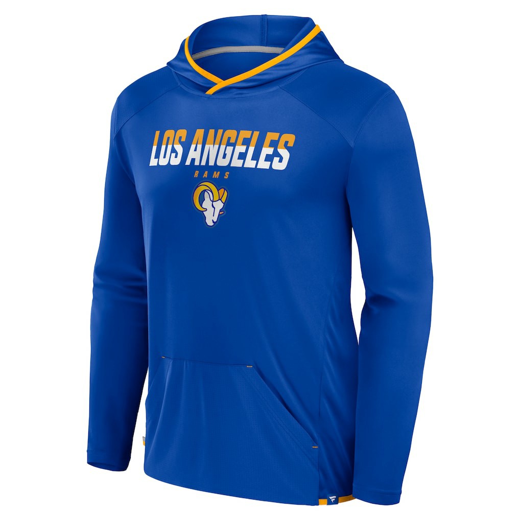 Los Angeles Rams Transitional Defender Hoodie Long Sleeve T-Shirt | NFL Outlet