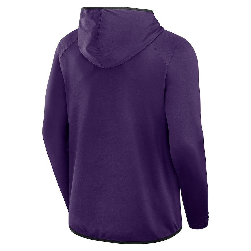 Baltimore Ravens Transitional Defender Hoodie Long Sleeve T-Shirt | NFL Discount
