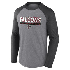 Atlanta Falcons Tri-Blend Raglan Long Sleeve T-Shirt | NFL Online