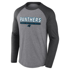 Carolina Panthers Tri-Blend Raglan Long Sleeve T-Shirt | NFL US