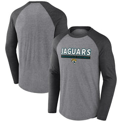 Jacksonville Jaguars Tri-Blend Raglan Long Sleeve T-Shirt | NFL US