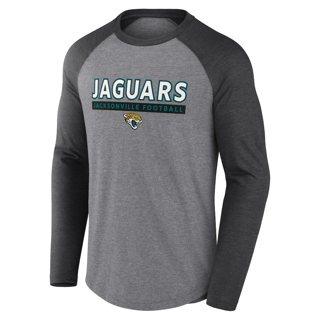 Jacksonville Jaguars Tri-Blend Raglan Long Sleeve T-Shirt | NFL US