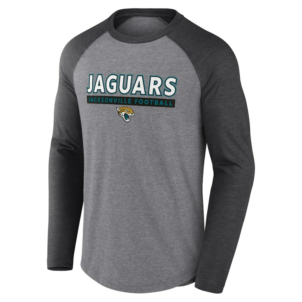 Jacksonville Jaguars Tri-Blend Raglan Long Sleeve T-Shirt | NFL US