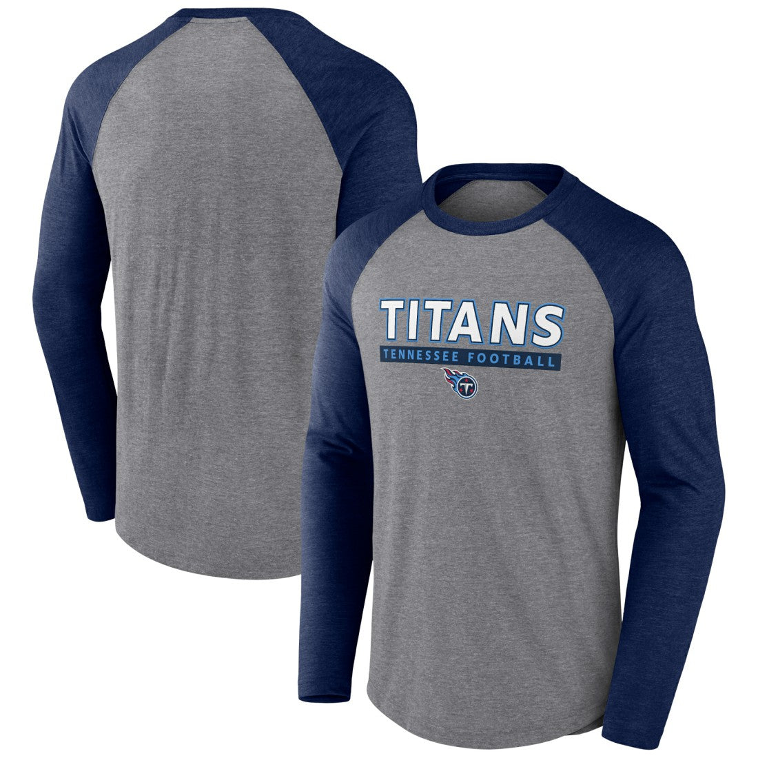 Tennessee Titans Tri-Blend Raglan Long Sleeve T-Shirt | NFL US