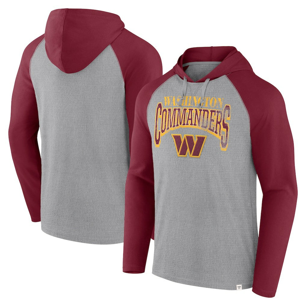 Washington Commanders Under Center Long Sleeve Hoodie T-Shirt | NFL Discount