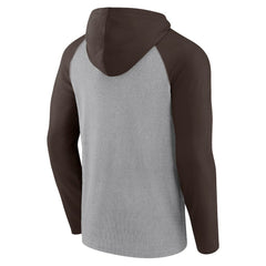 Cleveland Browns Under Center Long Sleeve Hoodie T-Shirt | NFL On sale