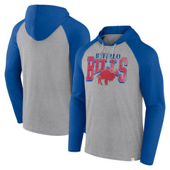 Buffalo Bills Under Center Long Sleeve Hoodie T-Shirt | NFL Outlet