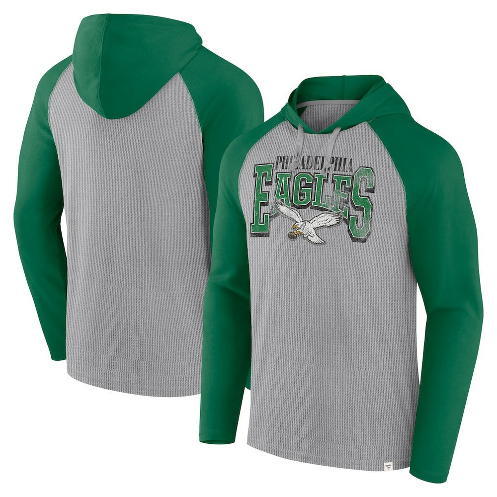Philadelphia Eagles Under Center Long Sleeve Hoodie T-Shirt | NFL US