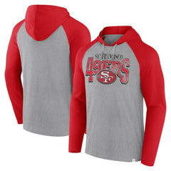 San Francisco 49ers Under Center Long Sleeve Hoodie T-Shirt | NFL Outlet