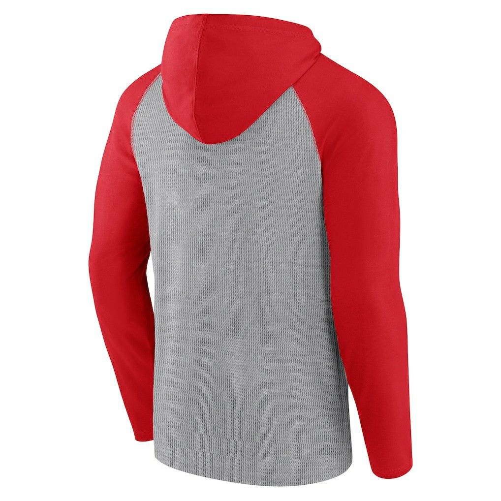 San Francisco 49ers Under Center Long Sleeve Hoodie T-Shirt | NFL Outlet