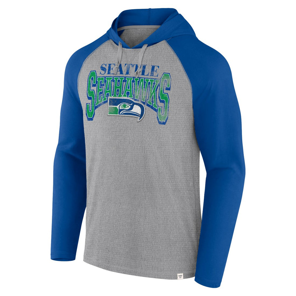 Seattle Seahawks Under Center Long Sleeve Hoodie T-Shirt | NFL Discount