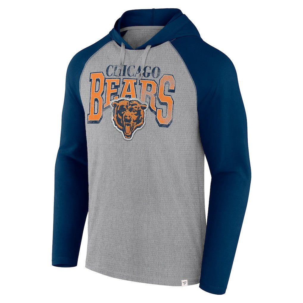 Chicago Bears Under Center Long Sleeve Hoodie T-Shirt | NFL New