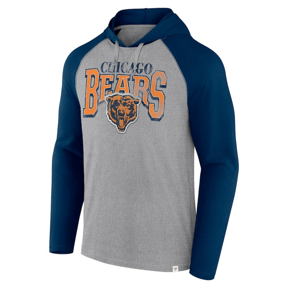 Chicago Bears Under Center Long Sleeve Hoodie T-Shirt | NFL New