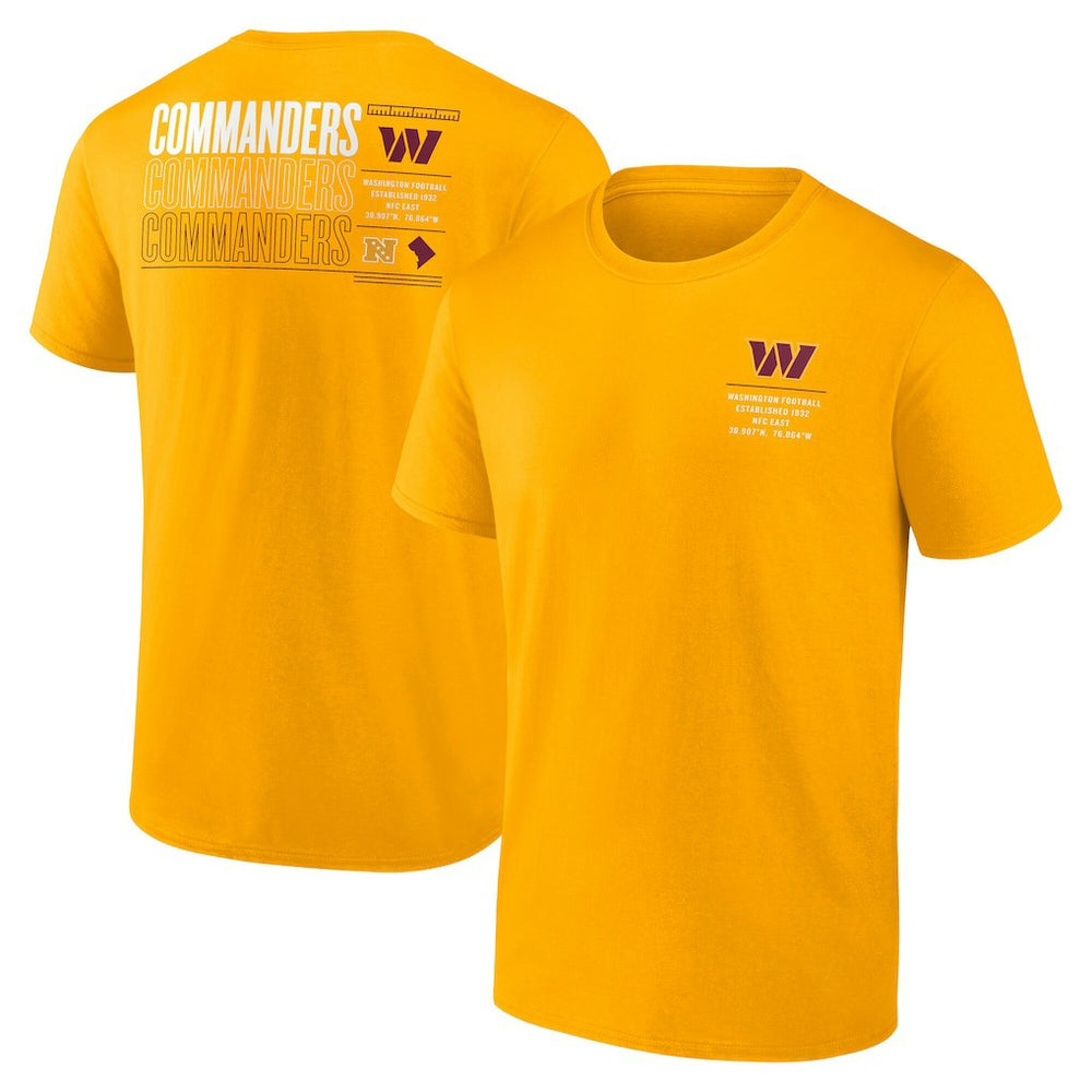 Washington Commanders Repeat Stats T-Shirt | NFL Outlet