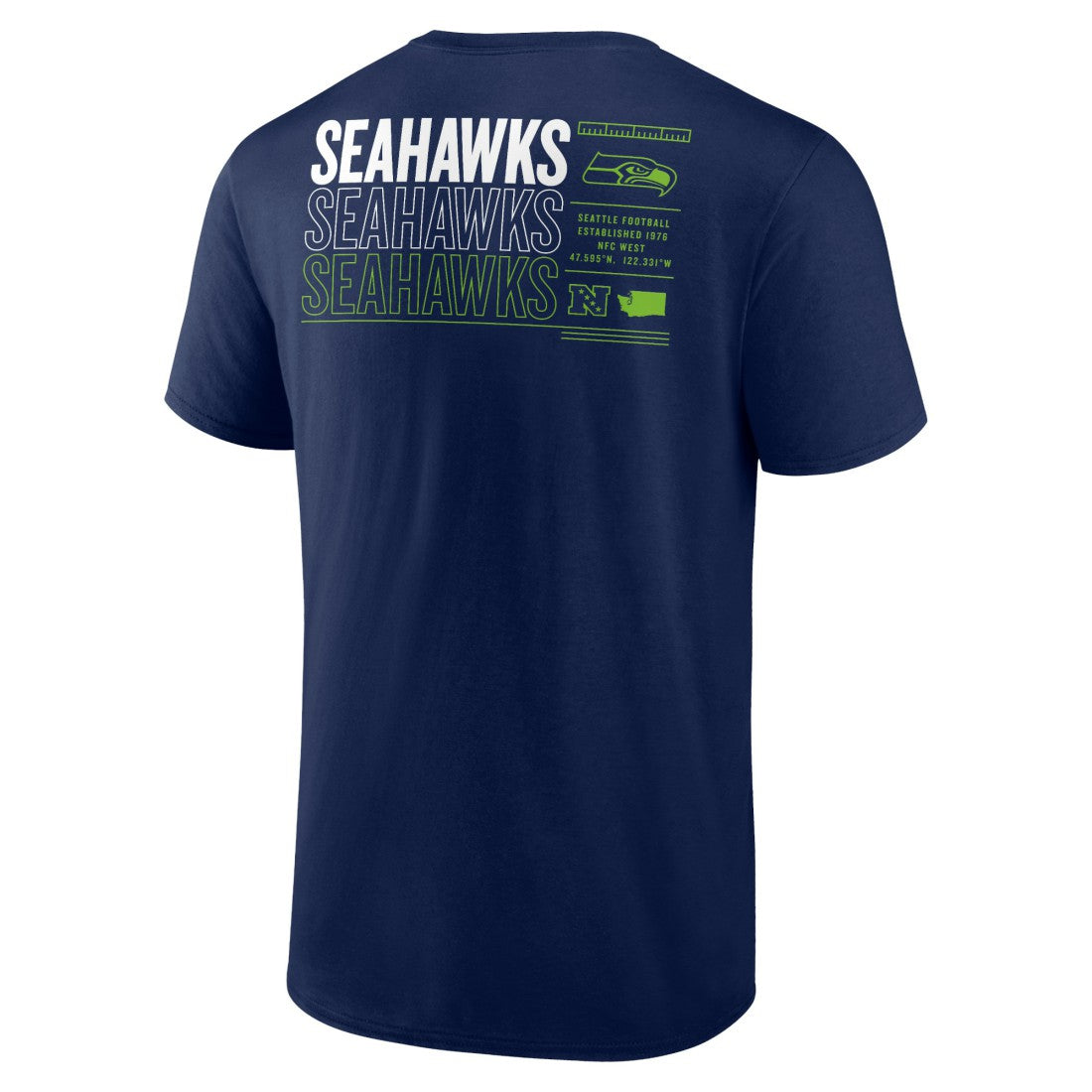 Seattle Seahawks Repeat Stats T-Shirt | NFL Hot