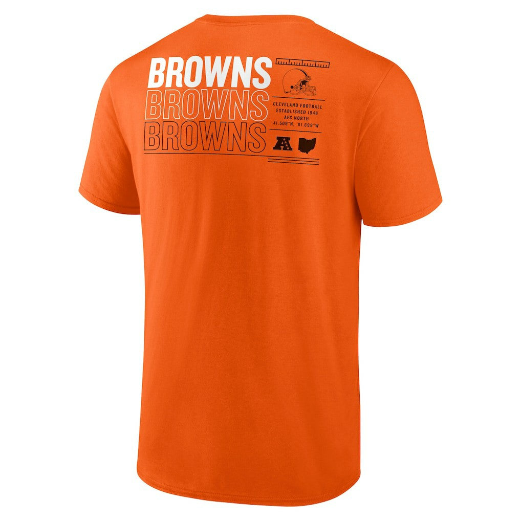 Cleveland Browns Repeat Stats T-Shirt | NFL Outlet