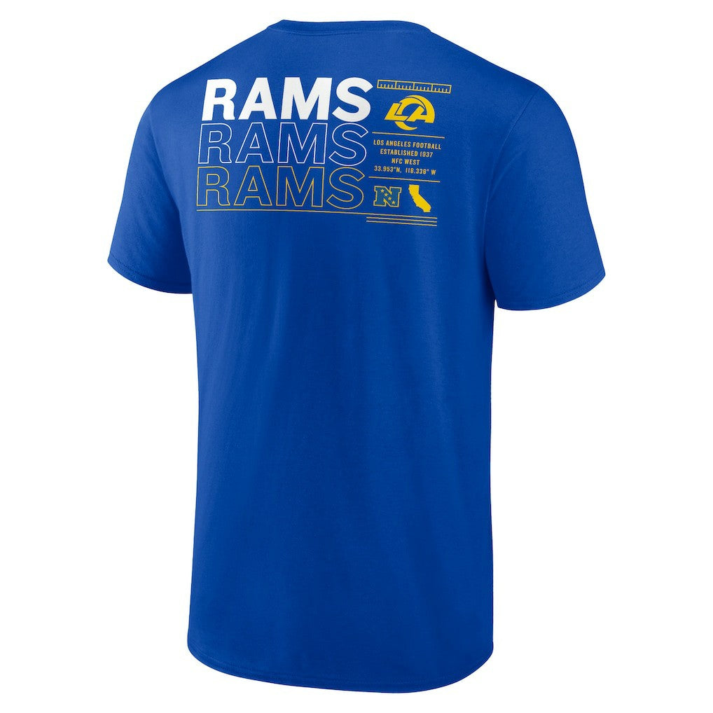 Los Angeles Rams Repeat Stats T-Shirt | NFL Hot