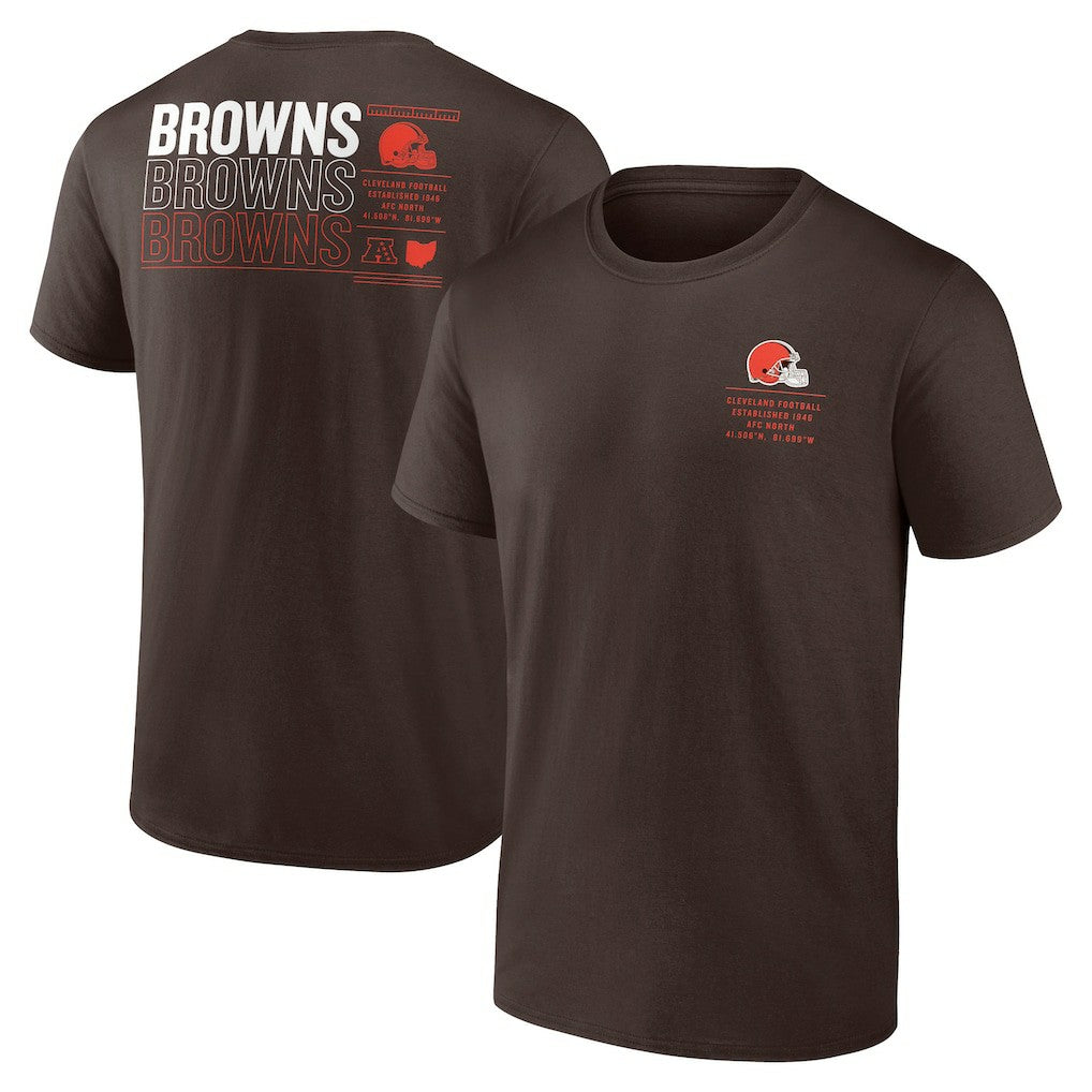 Cleveland Browns Repeat Stats T-Shirt | NFL Online