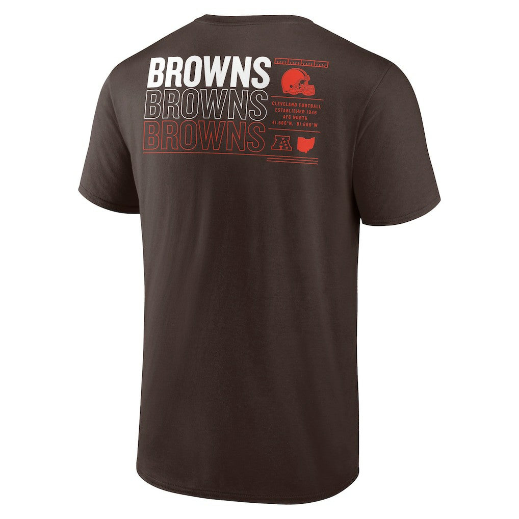 Cleveland Browns Repeat Stats T-Shirt | NFL Online