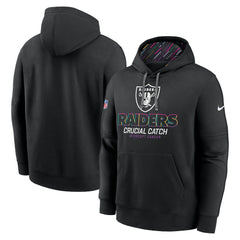 Las Vegas Raiders 2024 NFL Crucial Catch Club Pullover Hoodie | NFL Sale