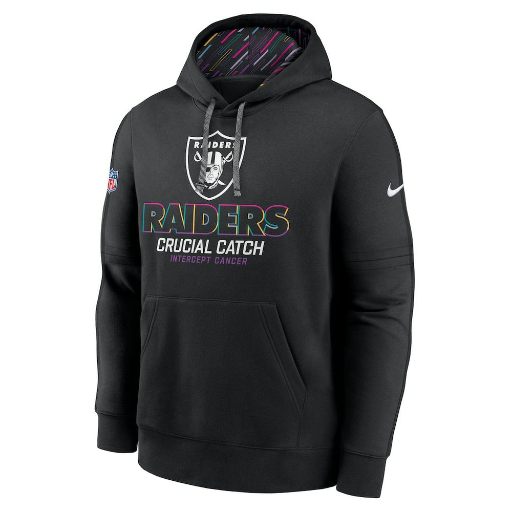 Las Vegas Raiders 2024 NFL Crucial Catch Club Pullover Hoodie | NFL Sale
