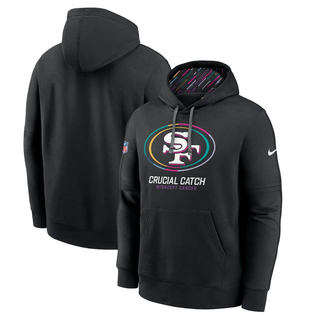 San Francisco 49ers 2024 NFL Crucial Catch Big & Tall Club Pullover Hoodie | NFL Discount