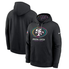 San Francisco 49ers 2024 NFL Crucial Catch Big & Tall Club Pullover Hoodie | NFL Discount