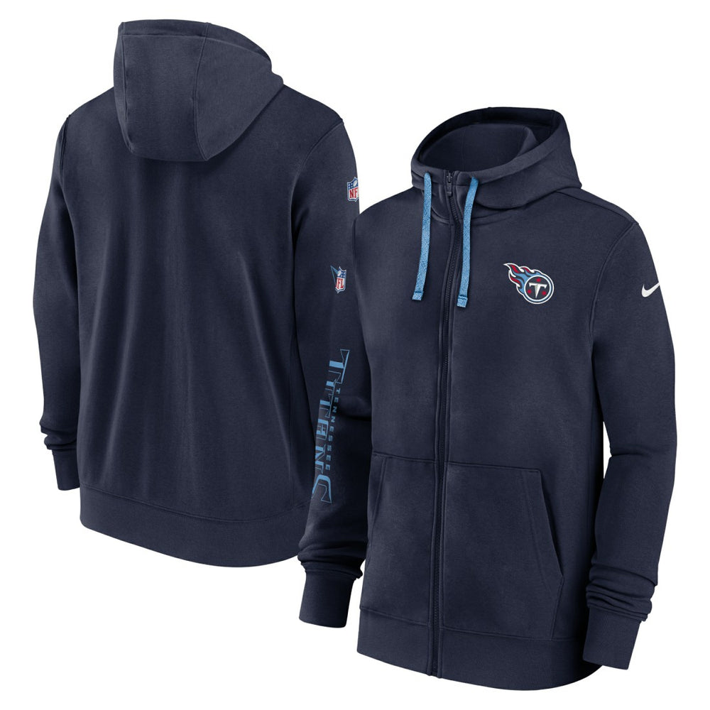 Tennessee Titans 2024 Sideline Club Full-Zip Hoodie | NFL On sale