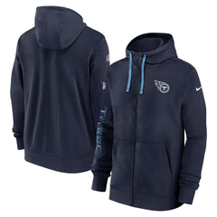 Tennessee Titans 2024 Sideline Club Full-Zip Hoodie | NFL On sale