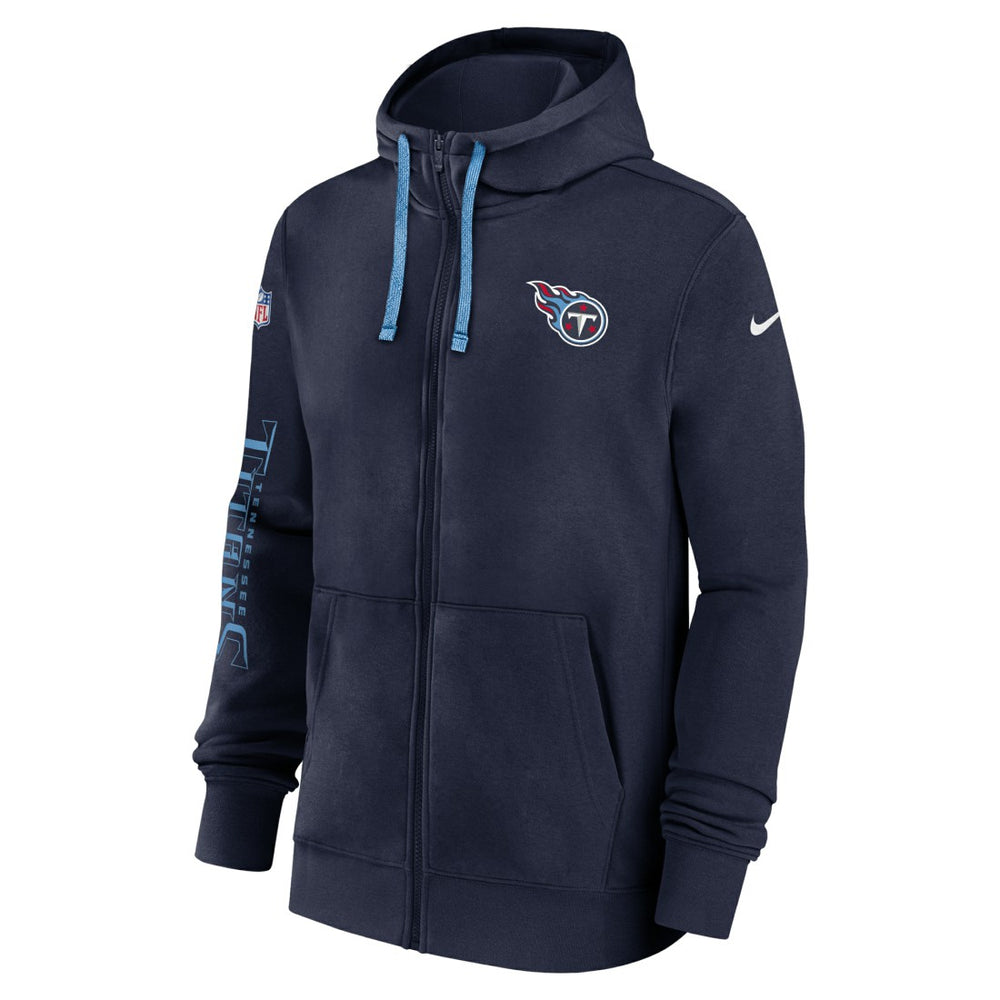 Tennessee Titans 2024 Sideline Club Full-Zip Hoodie | NFL On sale
