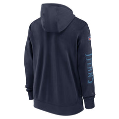 Tennessee Titans 2024 Sideline Club Full-Zip Hoodie | NFL On sale