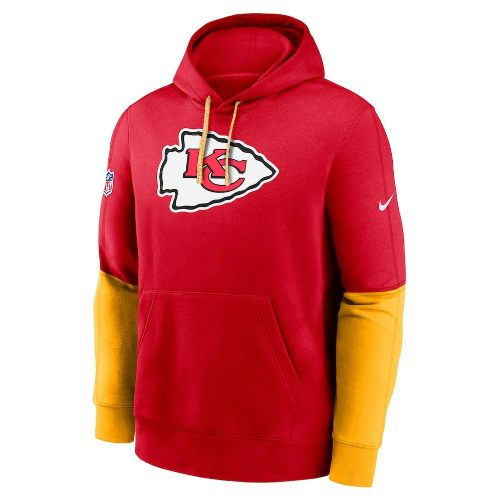 Kansas City Chiefs 2024 Sideline Club Pullover Hoodie | NFL On sale