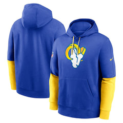 Los Angeles Rams 2024 Sideline Club Pullover Hoodie | NFL Online