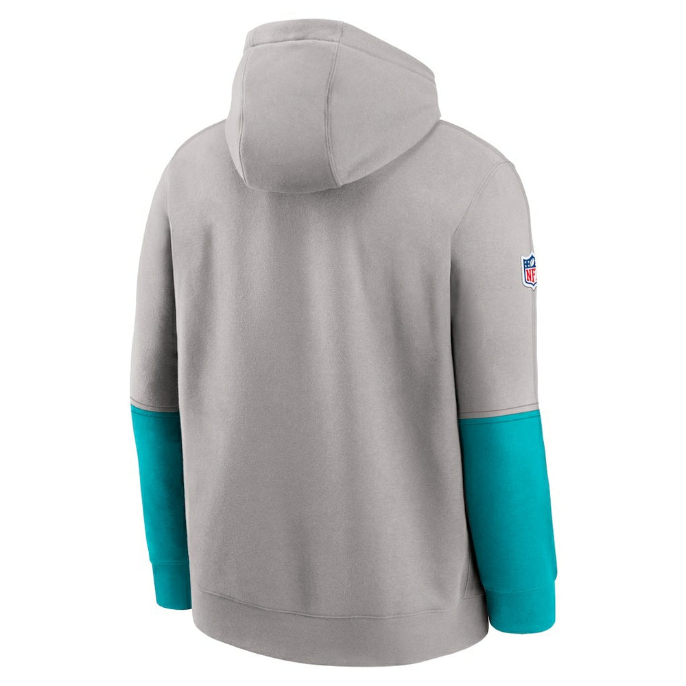 Miami Dolphins 2024 Sideline Club Pullover Hoodie | NFL Hot