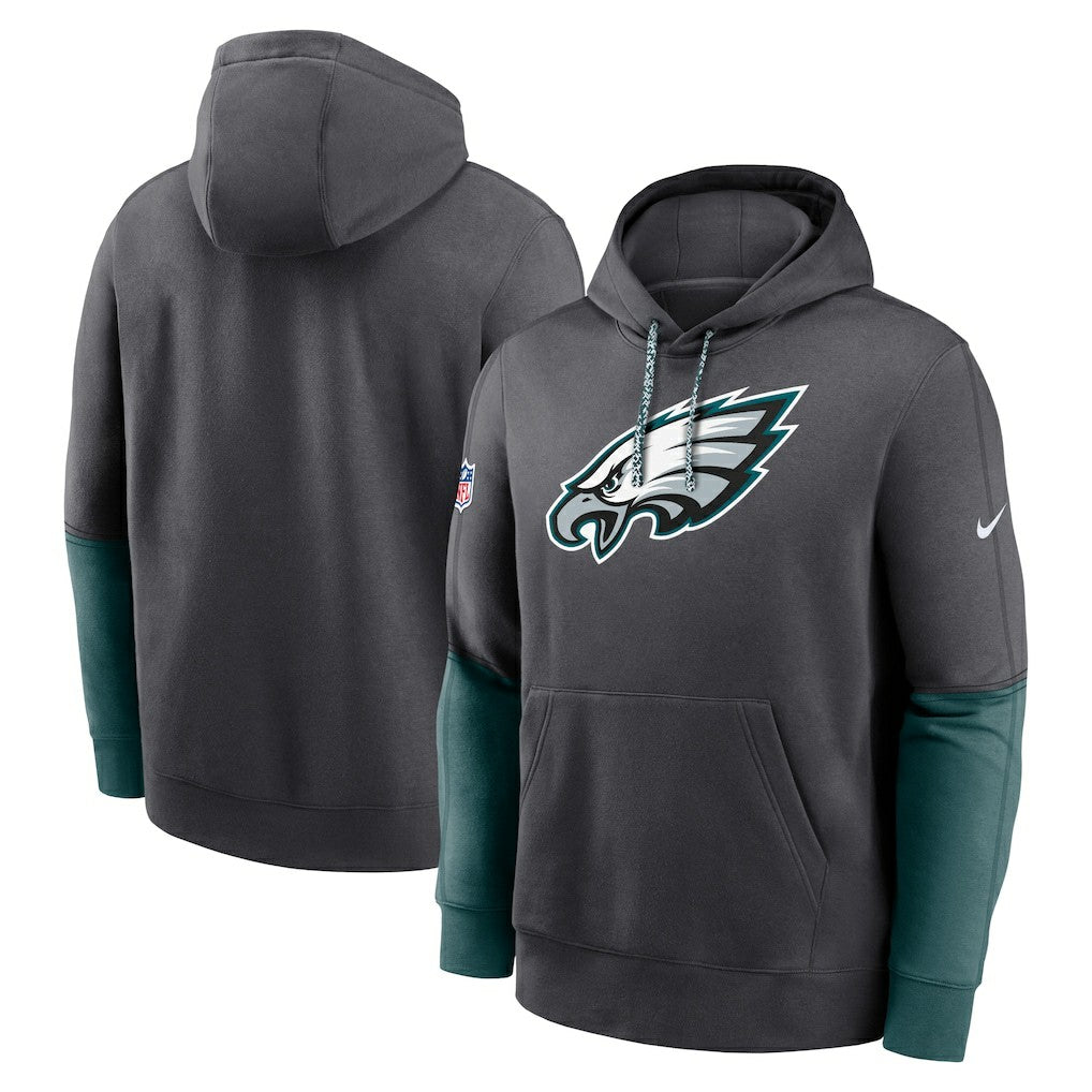 Philadelphia Eagles 2024 Sideline Club Pullover Hoodie | NFL Online