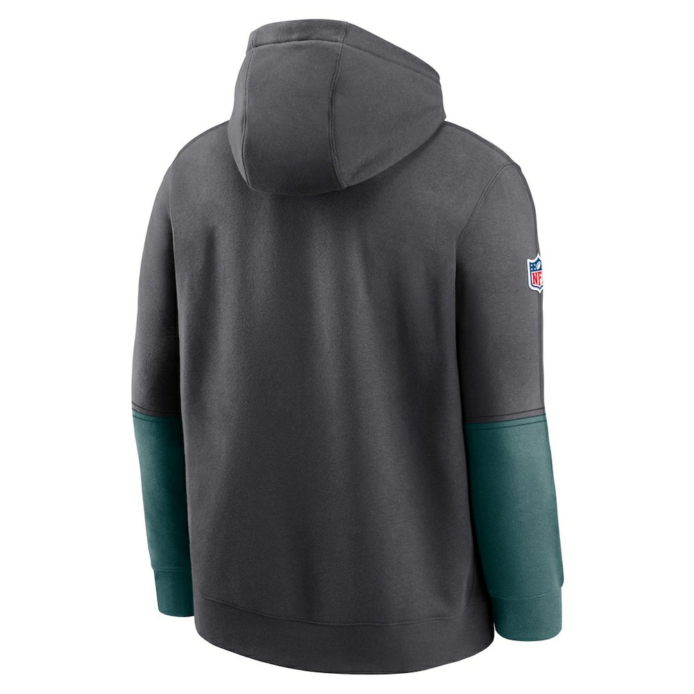 Philadelphia Eagles 2024 Sideline Club Pullover Hoodie | NFL Online