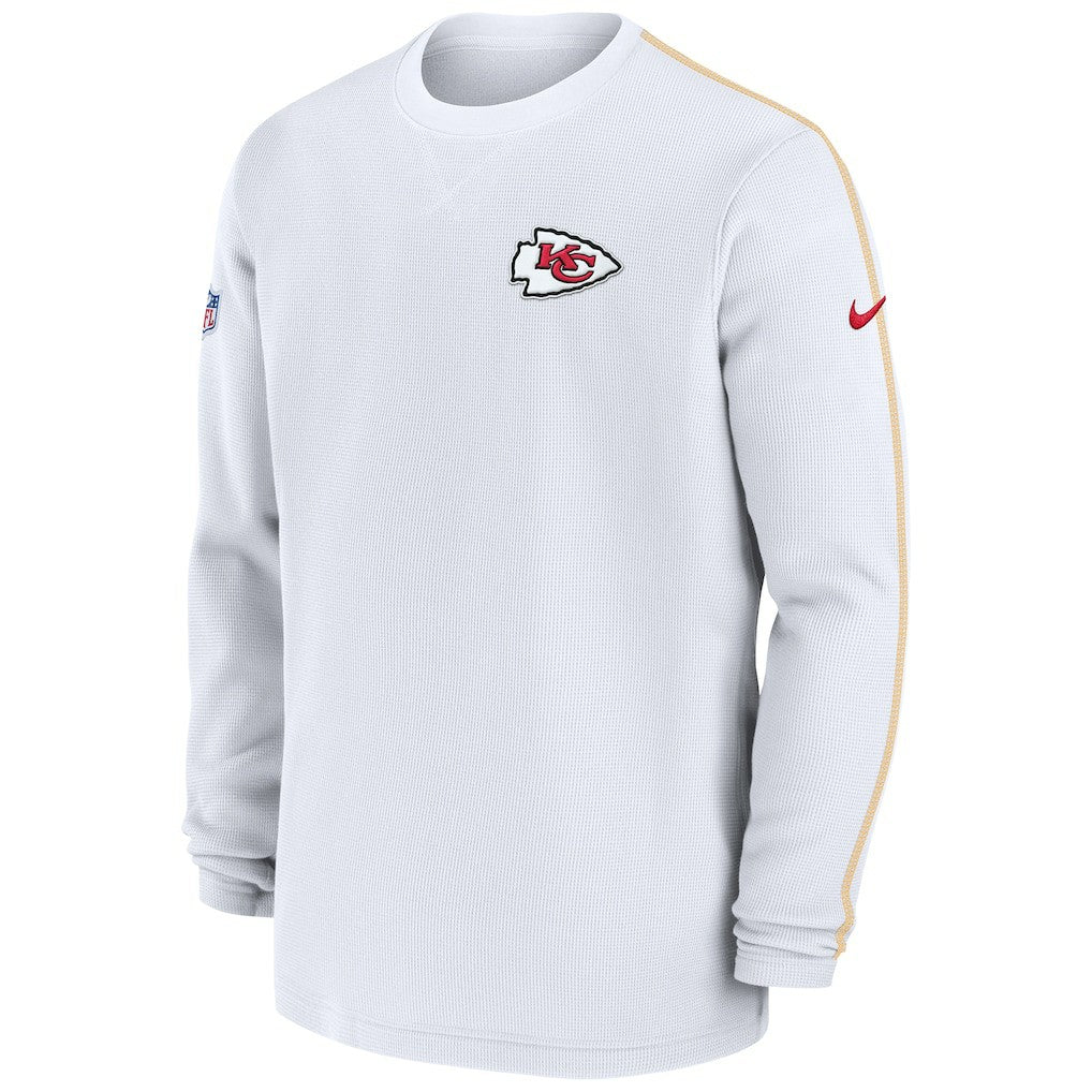 Kansas City Chiefs 2024 Sideline Coaches Long Sleeve Top | NFL Discount