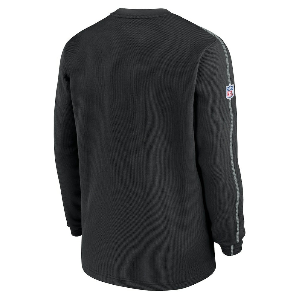 Las Vegas Raiders 2024 Sideline Coaches Long Sleeve Top | NFL Outlet