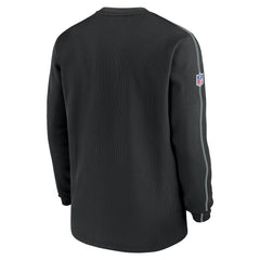Las Vegas Raiders 2024 Sideline Coaches Long Sleeve Top | NFL Outlet