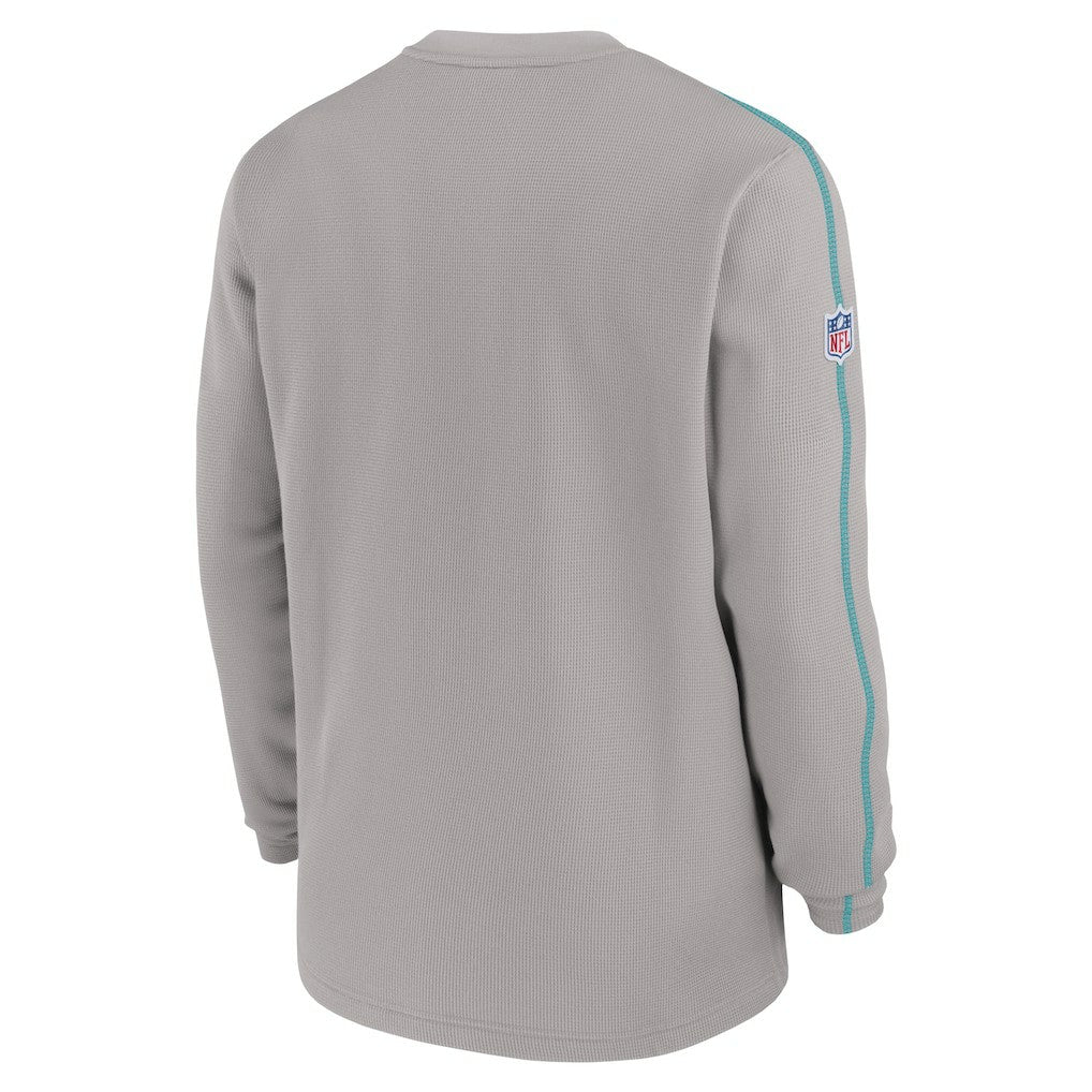 Miami Dolphins 2024 Sideline Coaches Long Sleeve Top | NFL Outlet