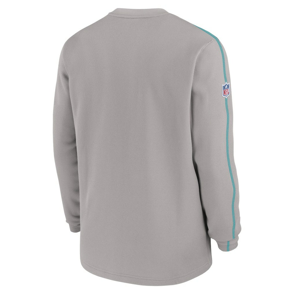 Miami Dolphins 2024 Sideline Coaches Long Sleeve Top | NFL Outlet