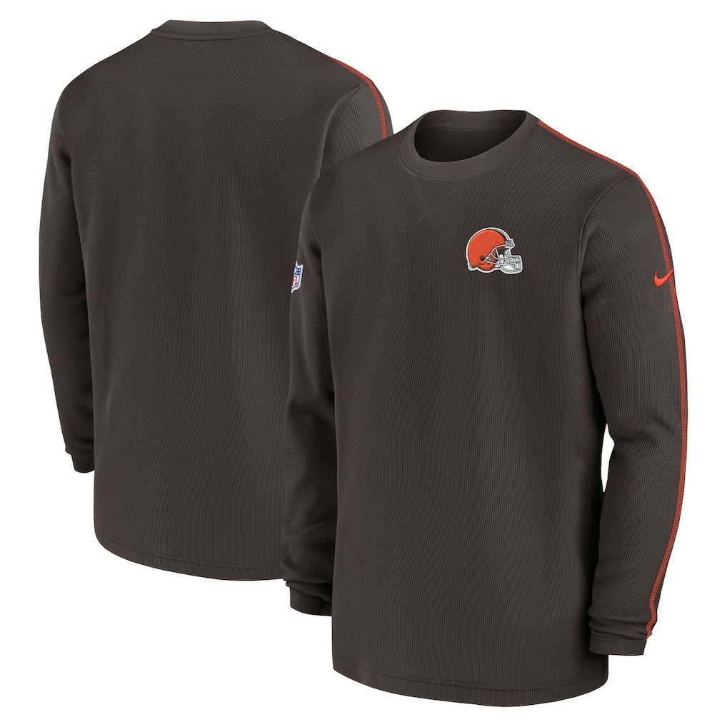 Cleveland Browns 2024 Sideline Coaches Long Sleeve Top | NFL Outlet