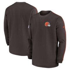Cleveland Browns 2024 Sideline Coaches Long Sleeve Top | NFL Outlet