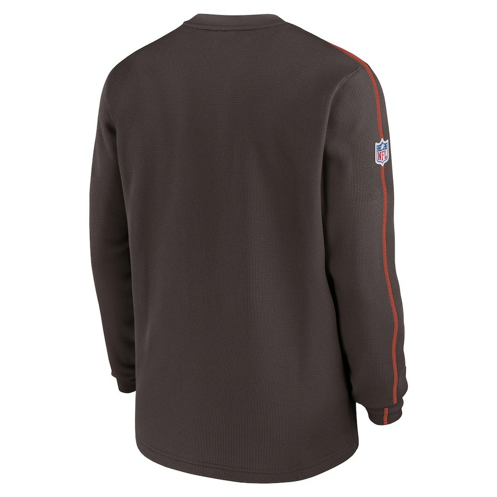 Cleveland Browns 2024 Sideline Coaches Long Sleeve Top | NFL Outlet