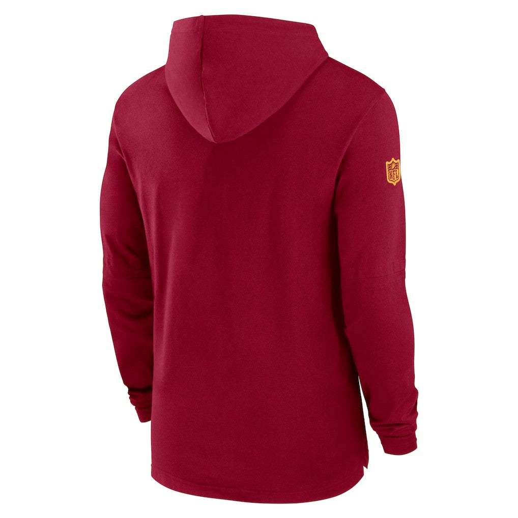 Washington Commanders 2024/25 Sideline Performance Long Sleeve Hoodie T-Shirt | NFL Near me