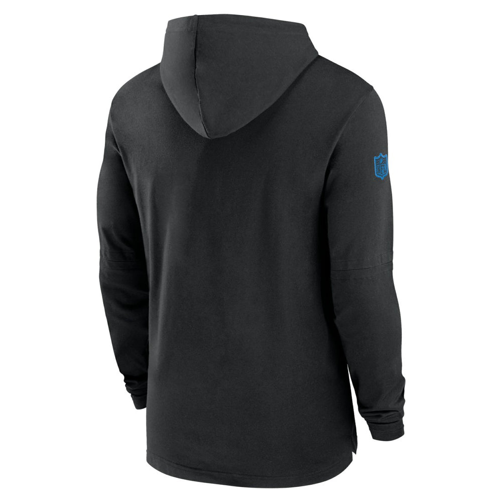 Detroit Lions 2024/25 Sideline Performance Long Sleeve Hoodie T-Shirt | NFL Sale
