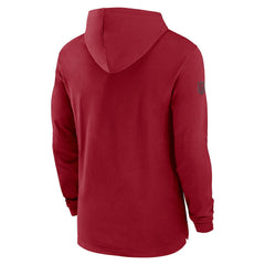 Arizona Cardinals 2024/25 Sideline Performance Long Sleeve Hoodie T-Shirt | NFL New